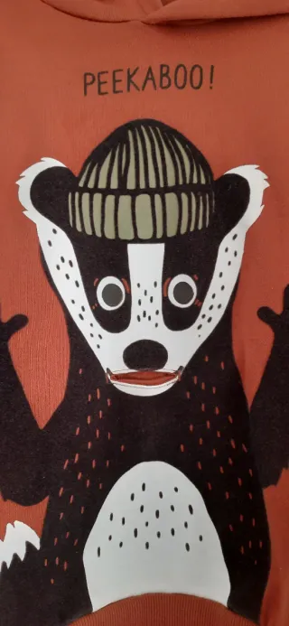 Sudadera infantil Peekaboo 9 años