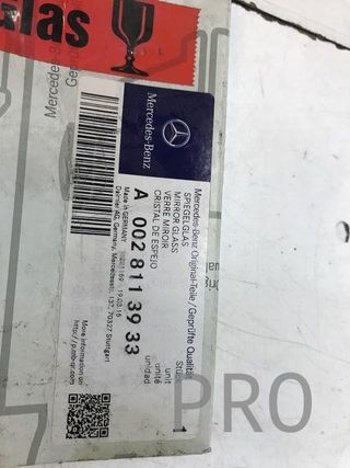 Espejo cristal Volkswagen Mercedes izquierdo