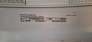 Secadora Bosch Serie 6 8kg Bomba de Calor A++