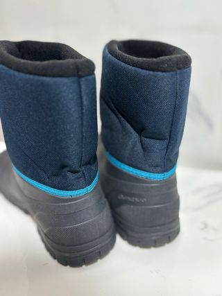 Stivali da neve neri e blu tg 36/37