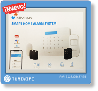 Sistema Alarma Smart Hogar NIVIAN | TURIWIFI