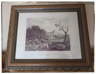 Cuadro Marco Madera y Cristal