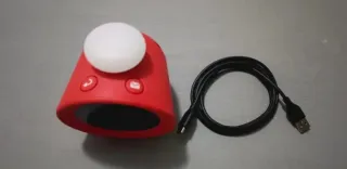 Reloj Despertador Nintendo Alarmo Rojo