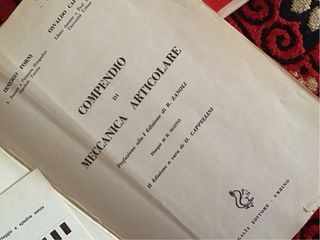 Libri universitari: cinesiologia e meccanica