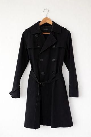 Gabardina A.P.C. Negra