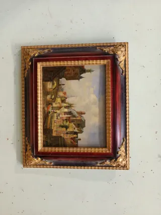 Dipinto su tavola: Paesaggio Veneziano