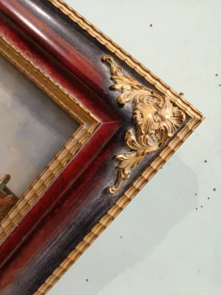 Dipinto su tavola: Paesaggio Veneziano