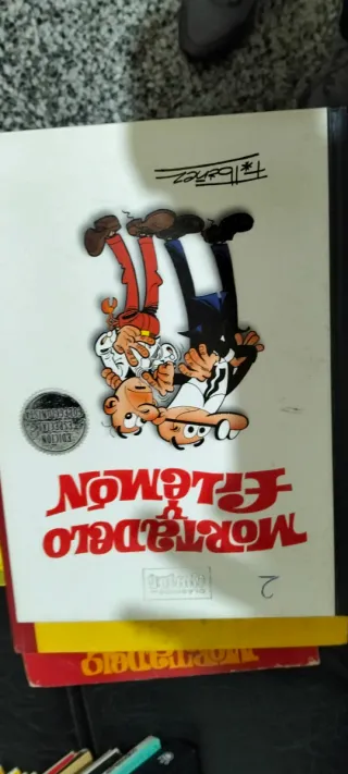 Colección Mortadelo yfilemon y libros