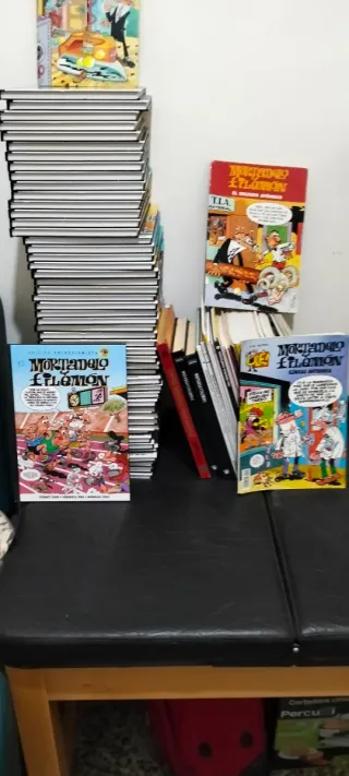 Colección Mortadelo yfilemon y libros