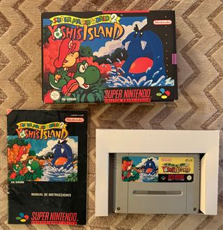Super Mario World 2: Yoshi's Island SNES PAL leer