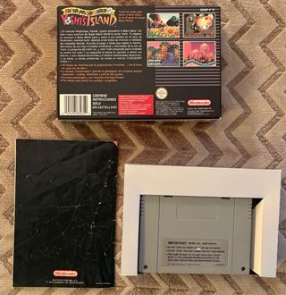 Super Mario World 2: Yoshi's Island SNES PAL leer