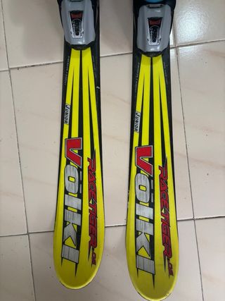 Esquís Volkl Race Tiger junior y botas Lange