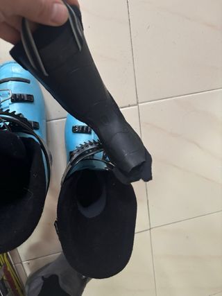 Esquís Volkl Race Tiger junior y botas Lange