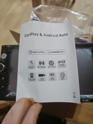 Radio Coche Pantalla Táctil Carplay