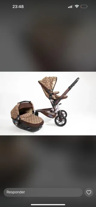 Carro de bebé Carolina Herrera