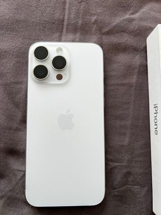 iPhone 16 Pro Max 256GB  blanco