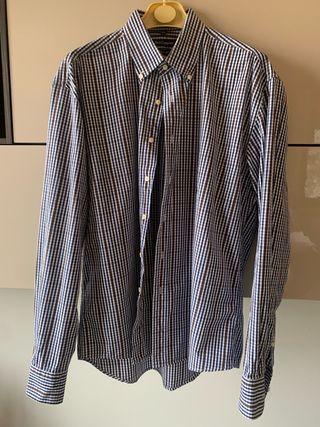 Camicia uomo Best Company slim fit XXL puro cotone