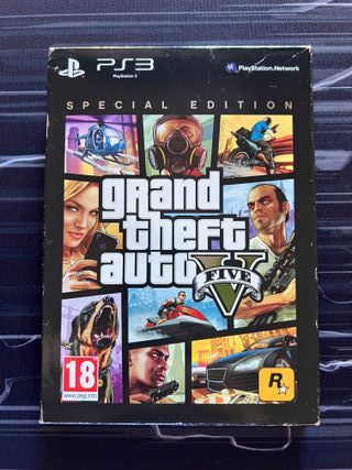 GTA V Special Edition PS3 Grand Theft Auto 5 PAL