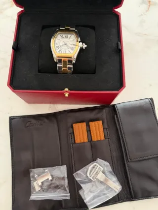 Reloj Cartier Oro y Plata