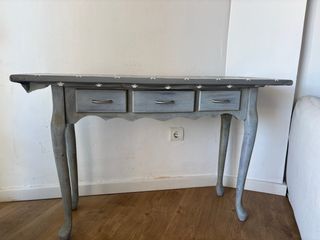 Mueble recibidor madera estrellas