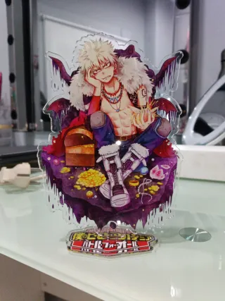 Bakugo llavero y figura decorativa