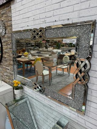 Entradita Cristal y Espejo Brillo