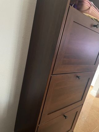 Zapatero Ikea Madera Marrón