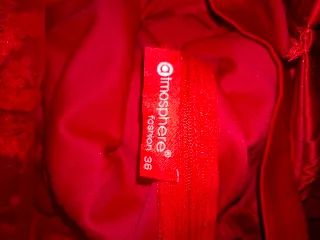 Abito elegante rosso