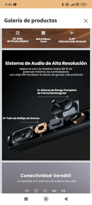 Altavoces 2.1 Arc Mevosto Negros