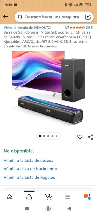 Altavoces 2.1 Arc Mevosto Negros