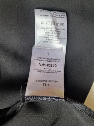 Pantalón ancho negro