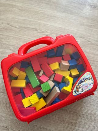 Bloques de madera para niños