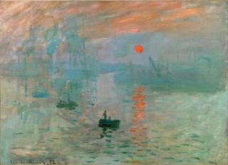 Póster Impresión Monet Impresión al óleo