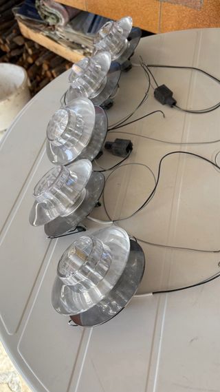 Ojos de buey de cristal