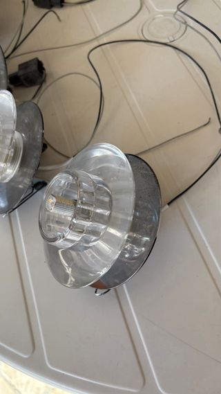 Ojos de buey de cristal