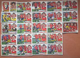 23 Cromos Osasuna LIGA ESTE 13-14
