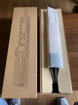 Piastra per capelli Dyson Airstrait rosa oro, nuova