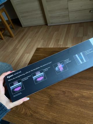 Piastra per capelli Dyson Airstrait rosa oro, nuova