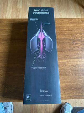 Piastra per capelli Dyson Airstrait rosa oro, nuova