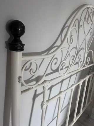 Cabecero Forja Vintage Blanco