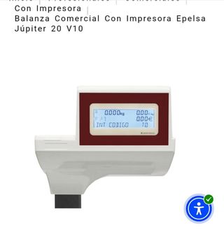 Báscula/Balanza Elepsa Jupiter 20V10