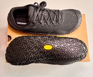 Zapatillas Merrell Vapor Globe 6 Negro. Barefoot
