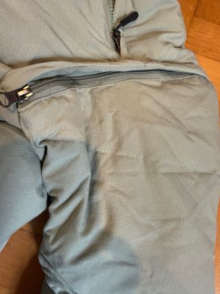 Piumino Fila smanicato grigio