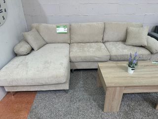 Sofá Chaiselongue Beige 260cm