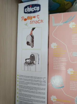 Silla Bañera Bebé Plegable y Segura