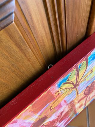 Cuadro Decorativo Floral Multicolor