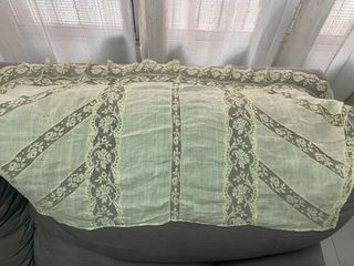 Paño de altar antiguo de encaje