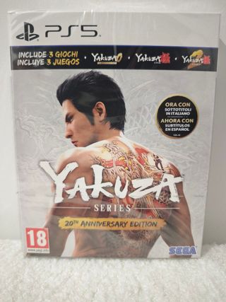 YAKUZA 20th Anniversary Edition PS5 ESP/ITA NUEVO