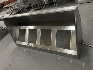 Campana de extracción de acero inoxidable