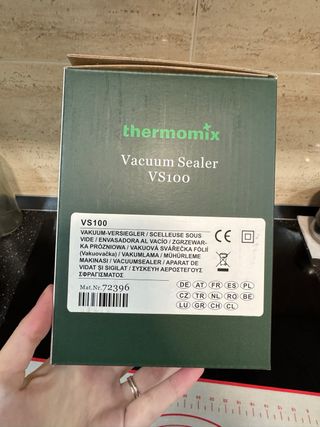 Envasadora al vacío Thermomix VS100